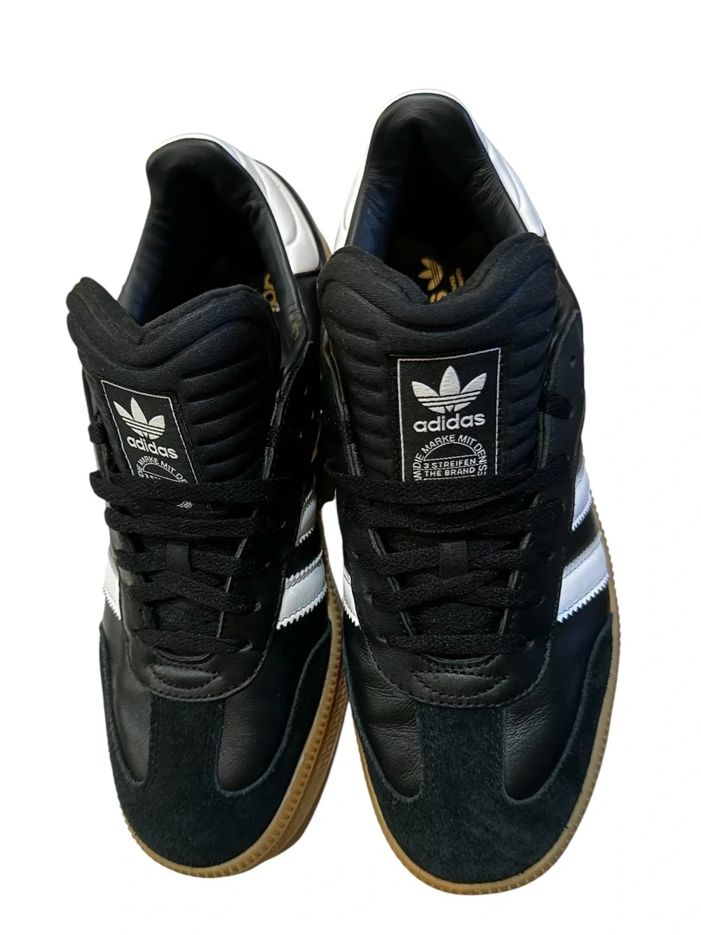 Adidas Samba OG Men’s Sneaker Black White Gum Sole Size 11.5 B75807